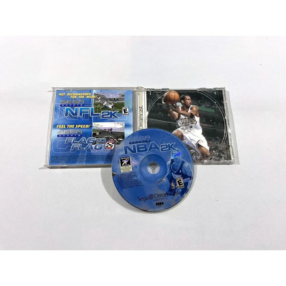 NBA 2k SEGA Dreamcast (1999) CiB Clean Tested AI Vintage Y2K Retro Game